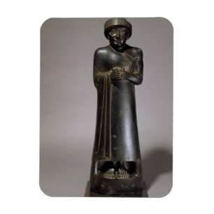 Imán Estatua de Gudea, príncipe de Lagash, Neo-Sumerio