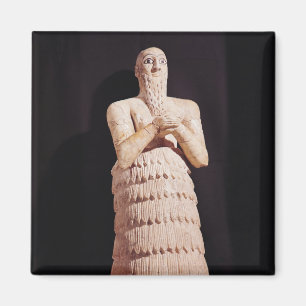Imán Estatua de Itur-Shamagen, rey de marcha