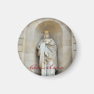 Imán estatua de Jaime I El Conquistador, Barcelona