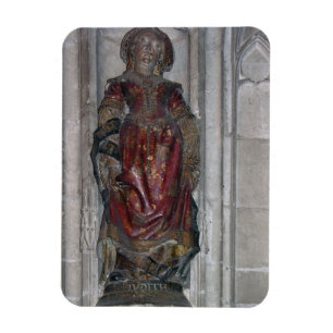 Imán Estatua de Judith (piedra policroma)