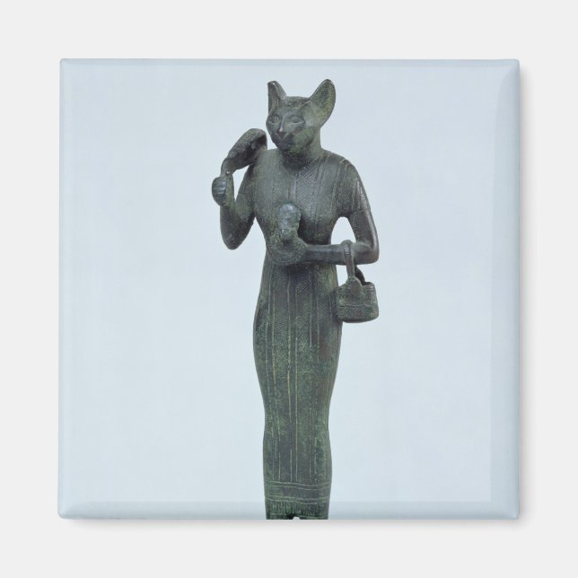 Imán Estatua de la diosa Bastet (Frente)