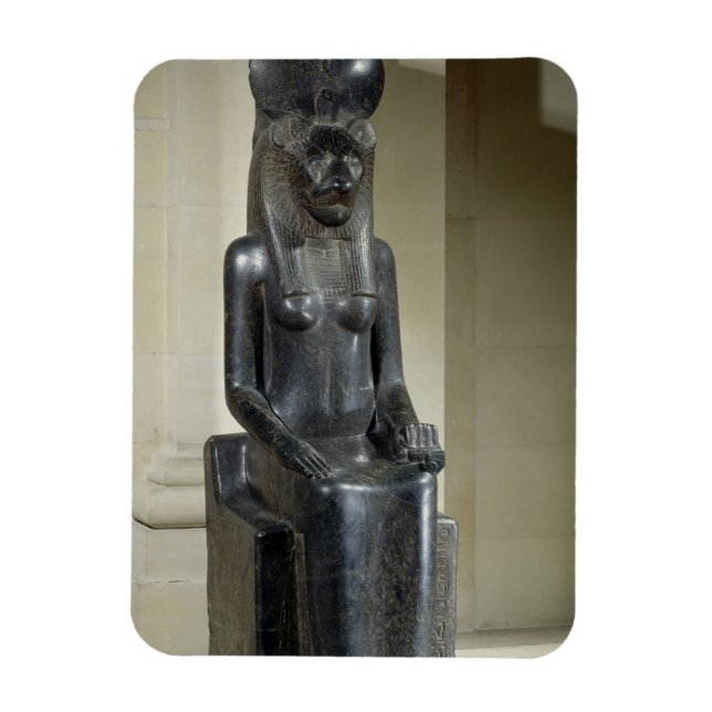 Imán Estatua de la diosa cabeza de león Sekhmet, de (Vertical)