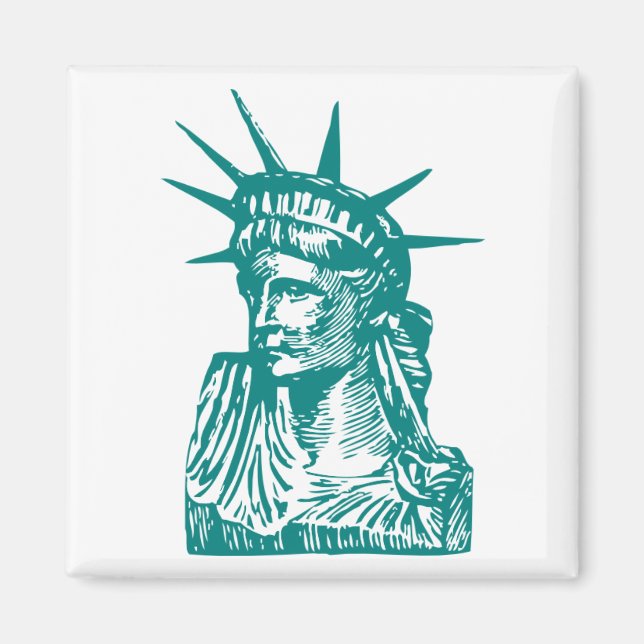Imán Estatua de la Libertad (Frente)