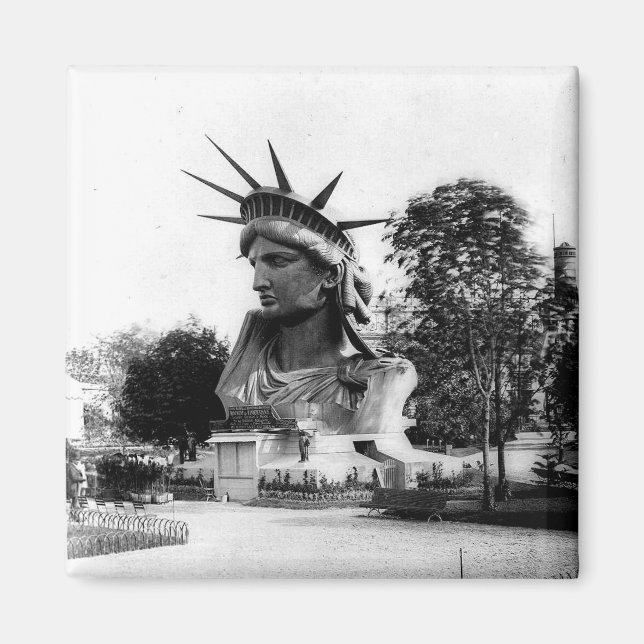Imán Estatua de la Libertad París Francia (Frente)