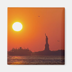 Imán Estatua de la Libertad, Puerto de Nueva York, NY, 