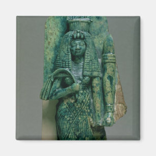 Imán Estatua de la reina Tiye, esposa de Amenophis III,