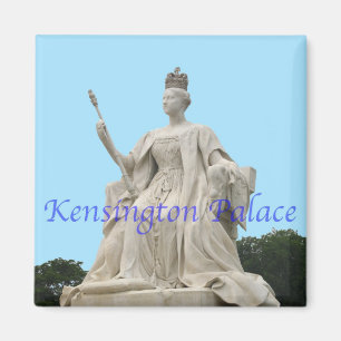 Imán Estatua de la reina Victoria del palacio de