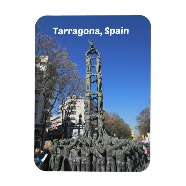 Imán Estatua de la Torre Humana, España (Vertical)