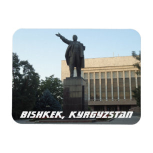 Imán Estatua de Lenin del soviet de Bishkek -