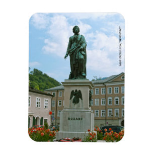 Imán Estatua de Mozart en Salzburgo