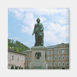 Imán Estatua de Mozart en Salzburgo