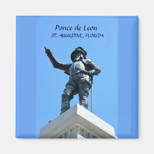 Imán Estatua de Ponce de León