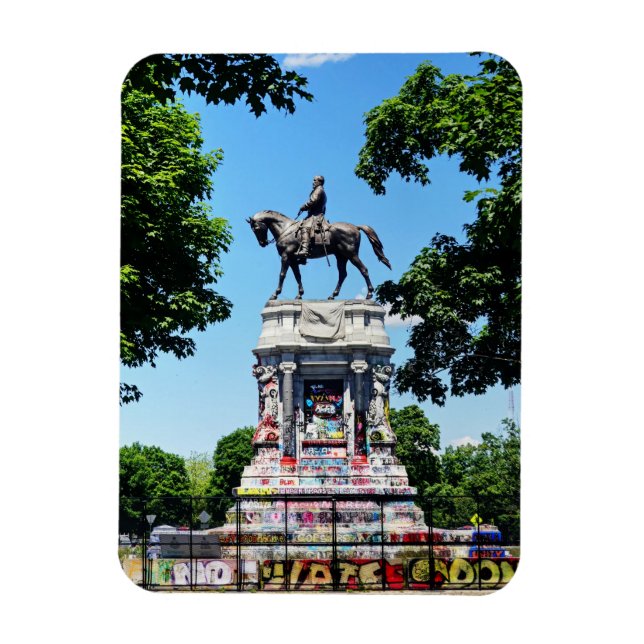 Imán Estatua de Robert E. Lee (Vertical)