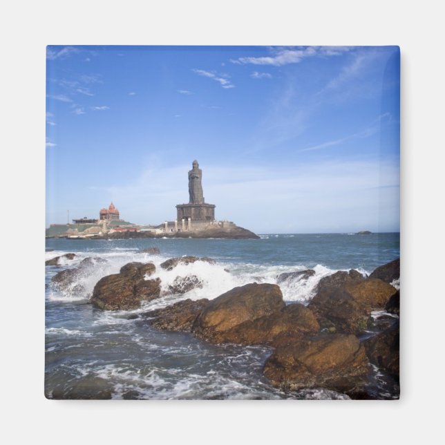 Imán Estatua de Saint Thiruvalluvar | Tamil Nadu, India (Frente)