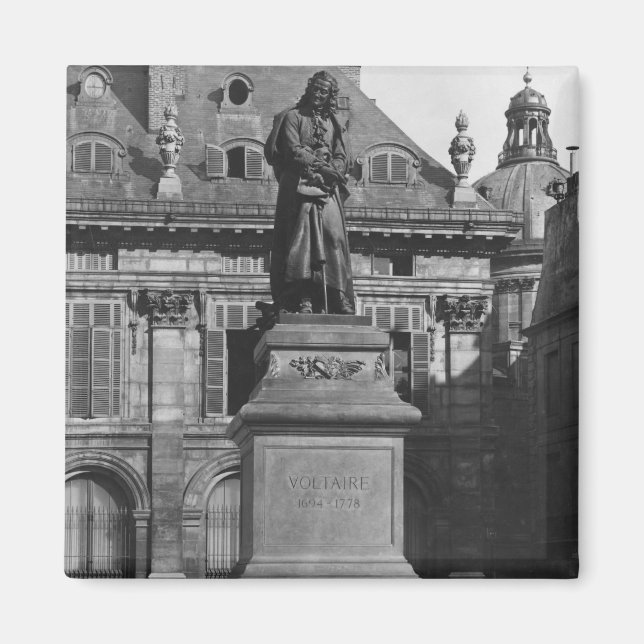 Imán Estatua de Voltaire (Frente)