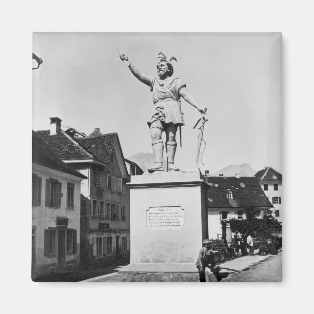 Imán Estatua de William Tell, c.1860-90 (Frente)