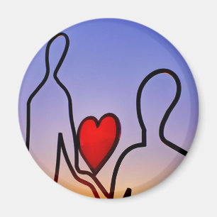 Imán Estatua del amor