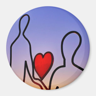 Imán Estatua del amor