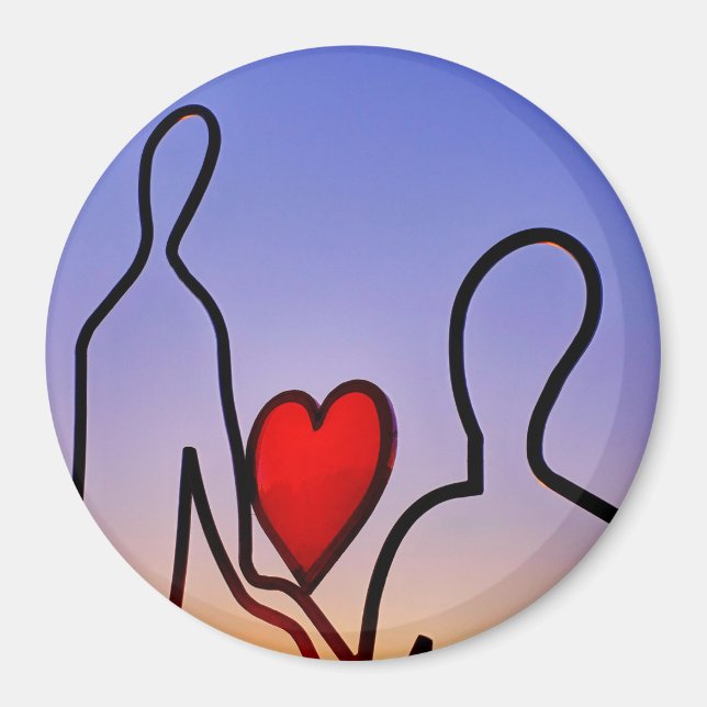 Imán Estatua del amor (Frente)