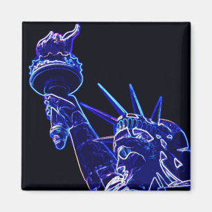 Imán Estatua del arte pop de la libertad