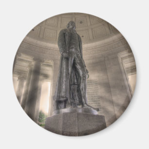 Imán Estatua del Bronce en el Memorial Thomas Jefferson