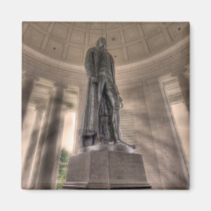 Imán Estatua del Bronce en el Memorial Thomas Jefferson