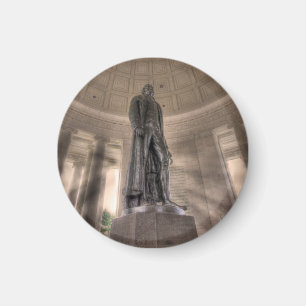 Imán Estatua del Bronce en el Memorial Thomas Jefferson