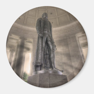 Imán Estatua del Bronce en el Memorial Thomas Jefferson
