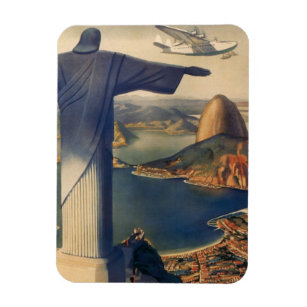 Imán Estatua del Cristo Redentor, Río de Janeiro, Brasi