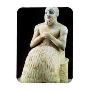 Imán Estatua del funcionario Ebih-IL, del templo de