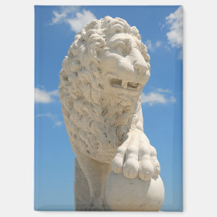 Imán Estatua del puente de leones St. Augustine, Florid