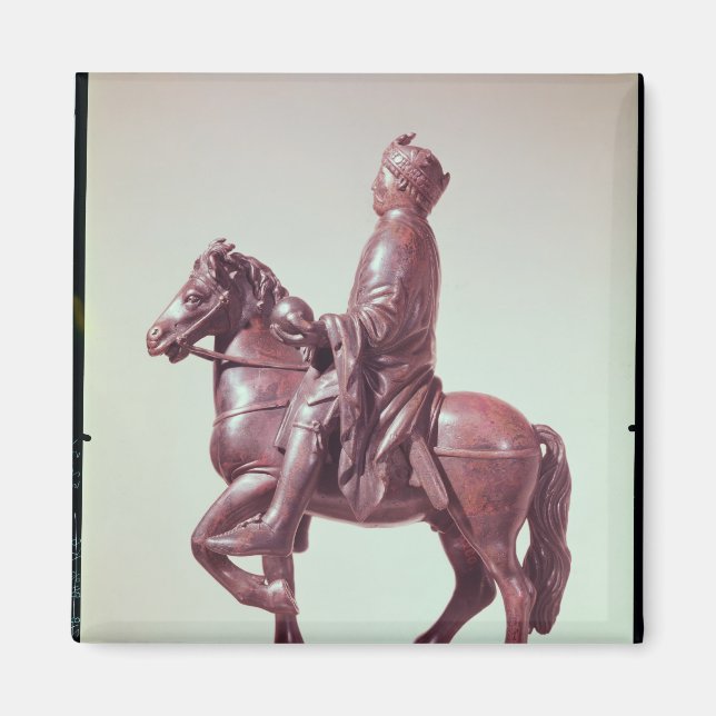 Imán Estatua ecuestre de Charlemagne (Frente)