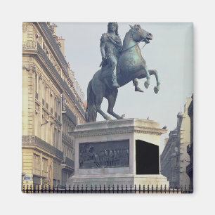 Imán Estatua ecuestre de rey Louis XIV (1816-22) (bro