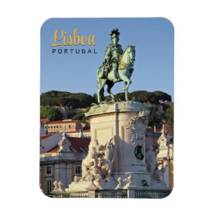 Imán Estatua ecuestre del Rey José I, Lisboa