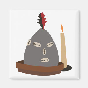 Imán Estatua elegante