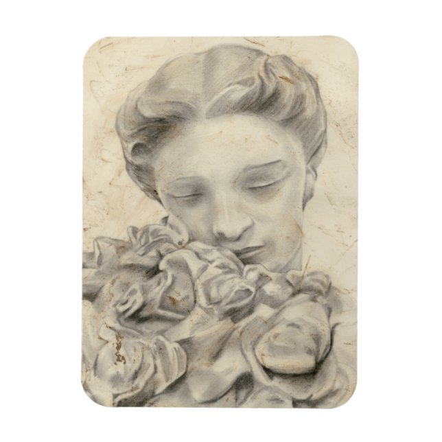 Imán Estatua en el Jardín I (Vertical)