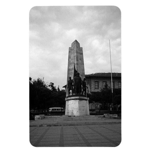 Imán Estatua vintage de Estambul Barberousse (Vertical)