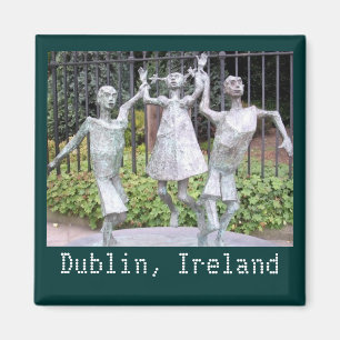 Imán Estatuas de Dublín, Irlanda
