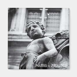Imán Estatuas de París, amor (Fridge Magnet)