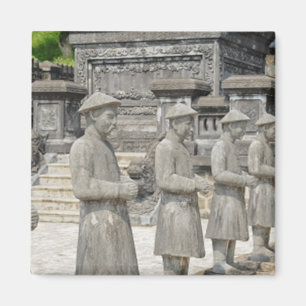 Imán Estatuas de tumbas de piedra
