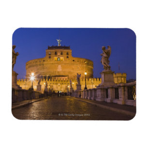 Imán Estatuas del ángel en el Ponte Sant'Angelo con
