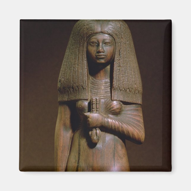 Imán Estatueta de la Tuya, cabeza del harem de Min, N (Frente)