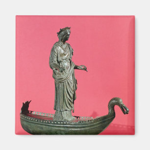 Imán Estatuilla de la diosa Sequana