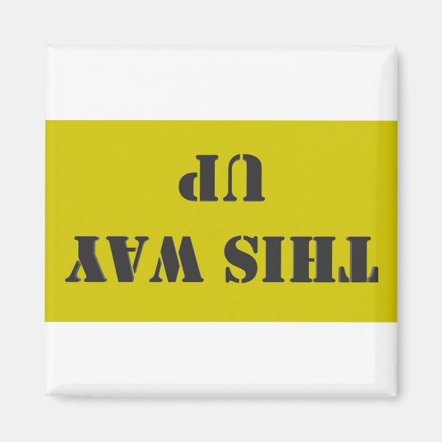 Imán Este camino hacia arriba (Frente)