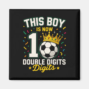 Imán Este chico ahora tiene 10 dobles dígitos fútbol 10