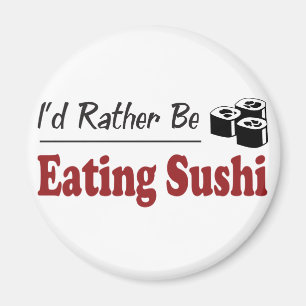 Imán Esté comiendo bastante el sushi