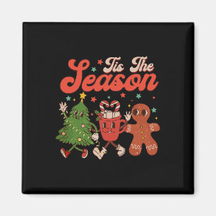 Imán Este es el árbol de Navidad de temporada Gingerbre