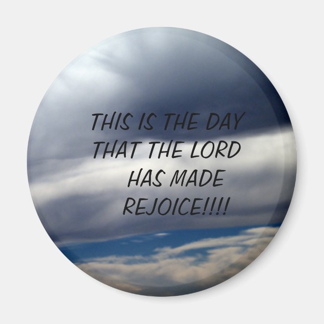 Imán Este es el día (Frente)