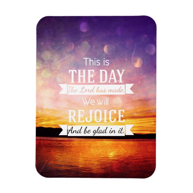 Imán Este es el día que el señor ha hecho... (Vertical)