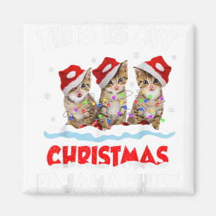 Imán Este Es El Gato De Los Camisas De Pajama De Mis Na